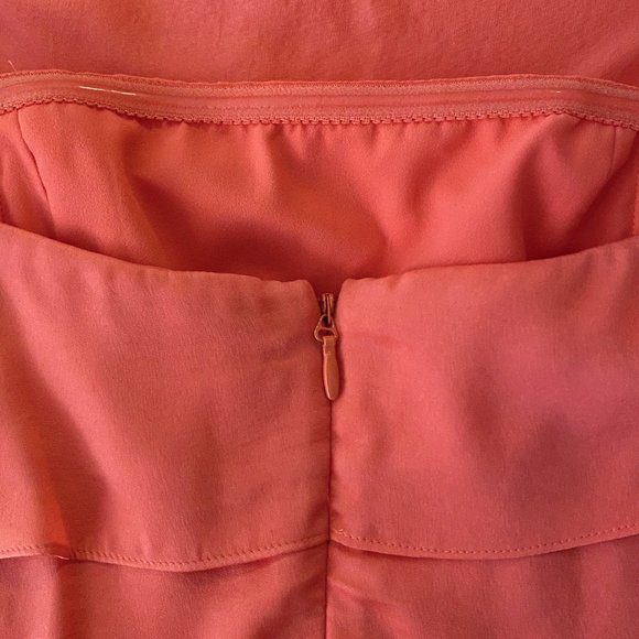 COPY - BCBGMaxAzria Strapless Ruffle Dress - Picture 4 of 6